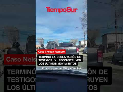 🚔 Paso a paso: así fue la reconstrucción de las últimas horas de Nelson Romero
