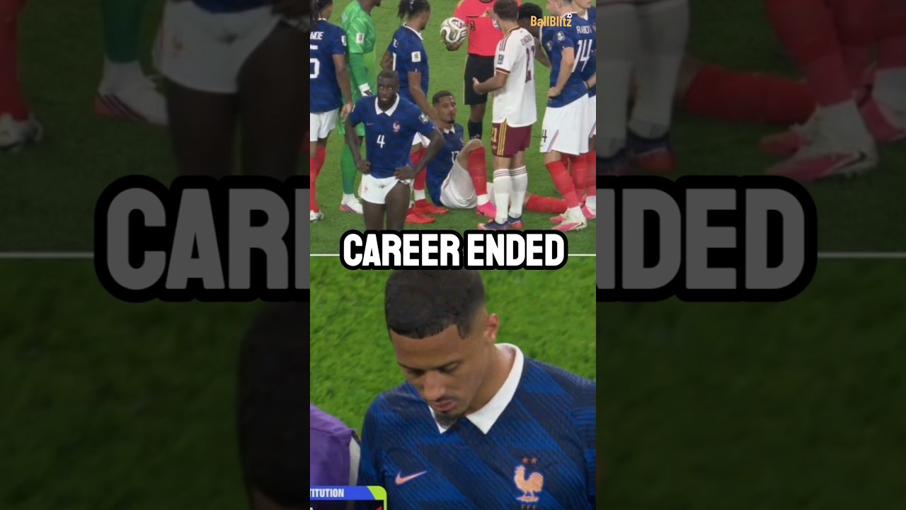 Saliba ended his own career!😳💔