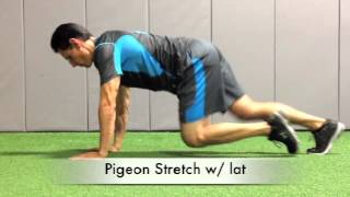 Post workout static stretching