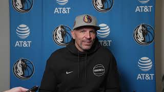 Mavs' Jason Kidd Speaks on Injury Updates (Kyrie Irving), Thunder Loss, Jazz Preview, More