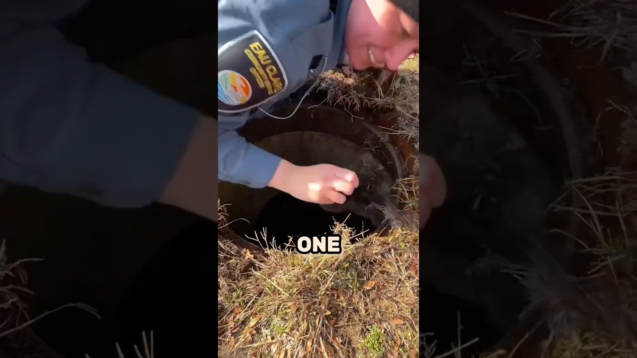 Котята застряли в канализации 😱