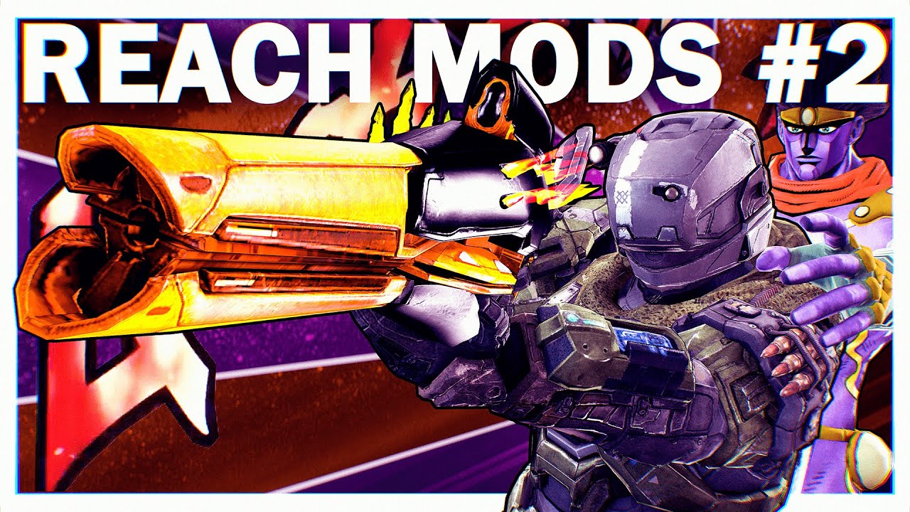 NEW CUSTOM WEAPONS, Elite campaign, CURSED Firefight & MORE! (Halo Reach Mods 2)
