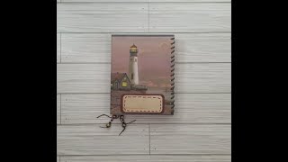 Sold! Thank You. Lighthouse Junk Journal/ Art Journal