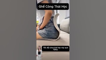 Ghế Công Thái Học Ngồi Chống Gù Lưng , Chống Lệch Vai, Đau Mỏi Lưng #ghetualung #ghetua