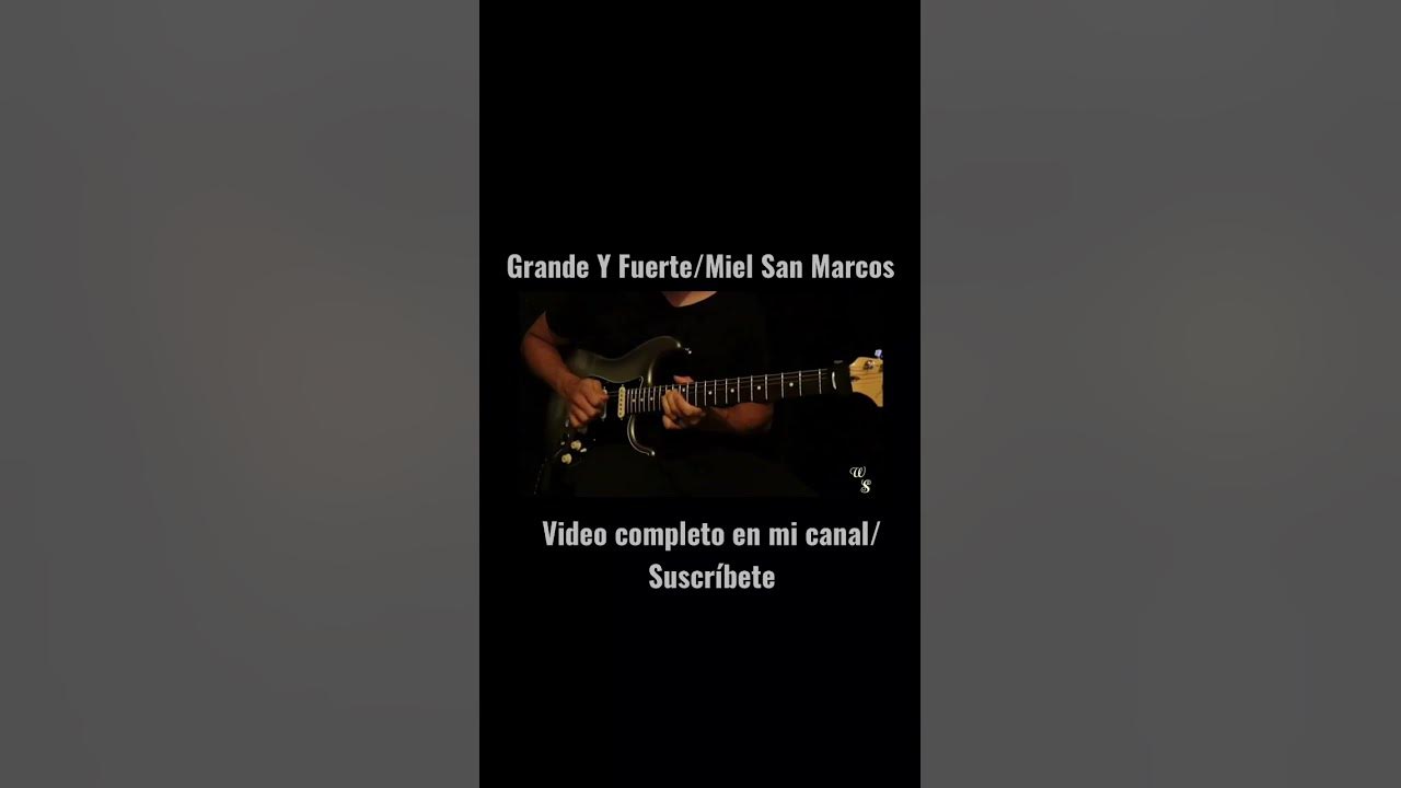 Grande Y Fuerte - Miel San Marcos