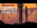 Watch Live: SpaceX test fires Falcon 9 rocket at Cape Canaveral SFS ahead of ISS astronaut launch