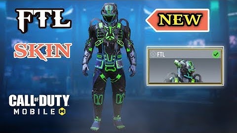 *New* FTL power line skin  gameplay | classic br match | cod mobile