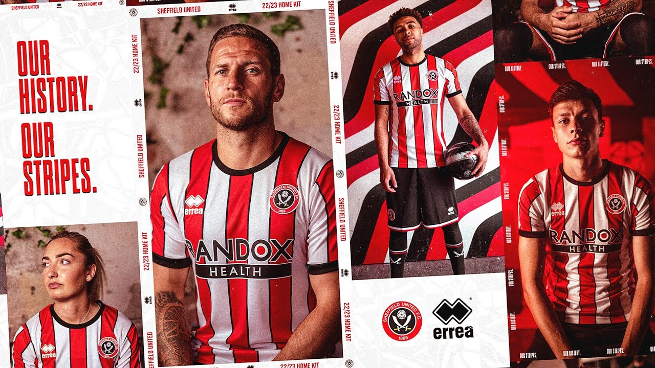 Sheffield United Errea 22/23 Home Kit | Kit - YouTube