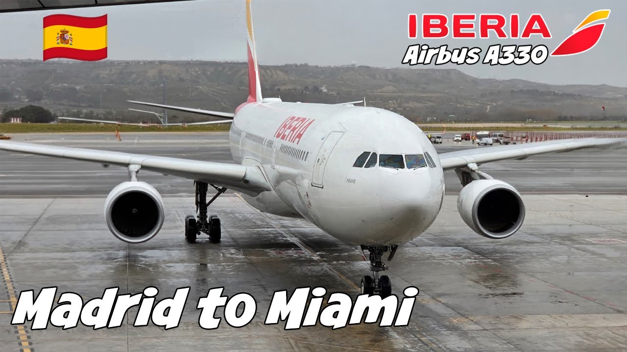 🇪🇸 Madrid - 🇺🇸 Miami - IBERIA AIRLINES - Economy