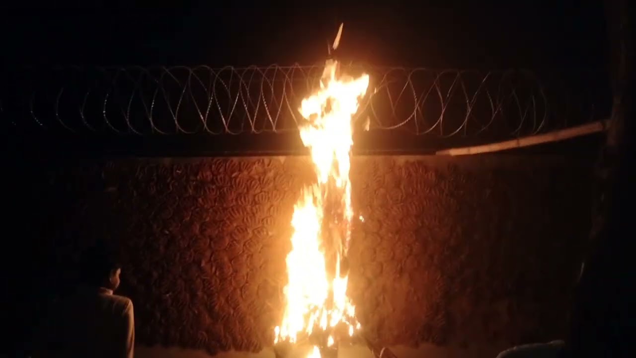 ন্যারাপোড়া করালাম বাচ্চাদের সথে || হলিকা দহন || 