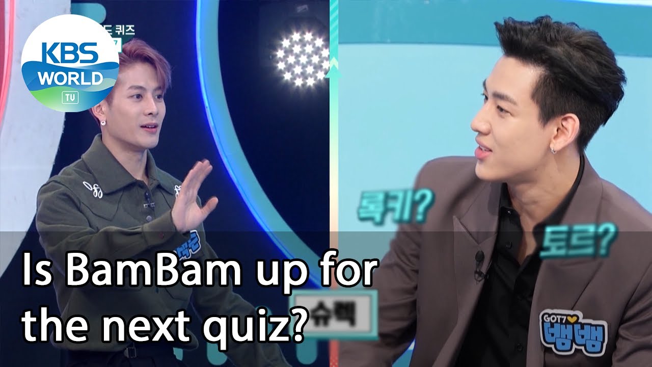 Is BamBam up for the next quiz? (IDOL on Quiz) | KBS WORLD TV 210113