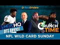 GRINDERSLIVE - WILD CARD SUNDAY NFL DFS PICKS: ROTOGRINDERS