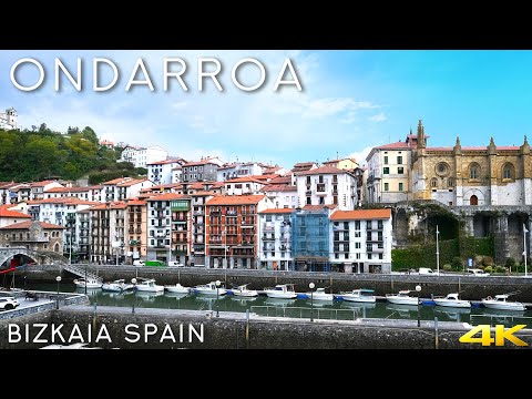 Tiny Tour | Ondarroa Spain | A 1000-year-old fishing town, beautiful even in cloudy days 2019 Autumn