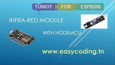 NodeMcu (ESP8266) Tutorial A-26: The IR Sensor (line follower)