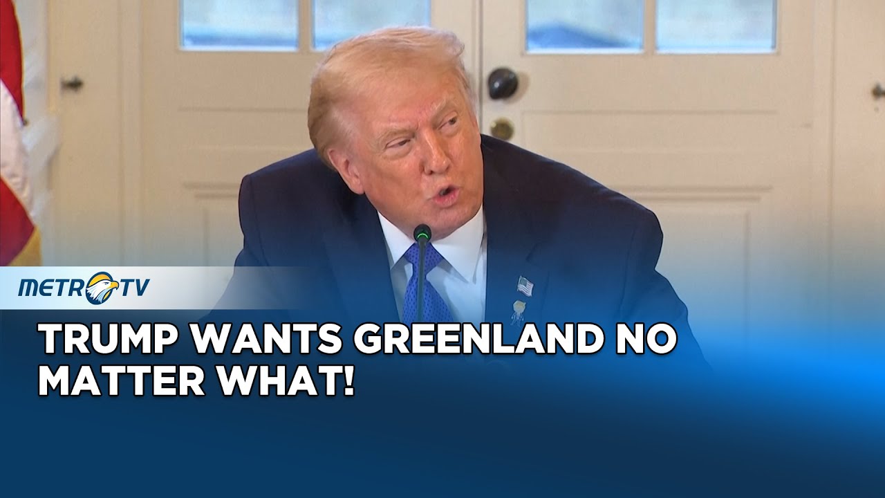 Trump Insists Us Must Control Greenland No Matter What! - YouTube