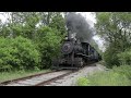 Hocking valley no 3 steams into haydenville cinematic footage by pennsy productions