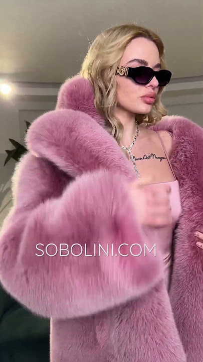 Pink dream Saga Furs @sobolini_brand​