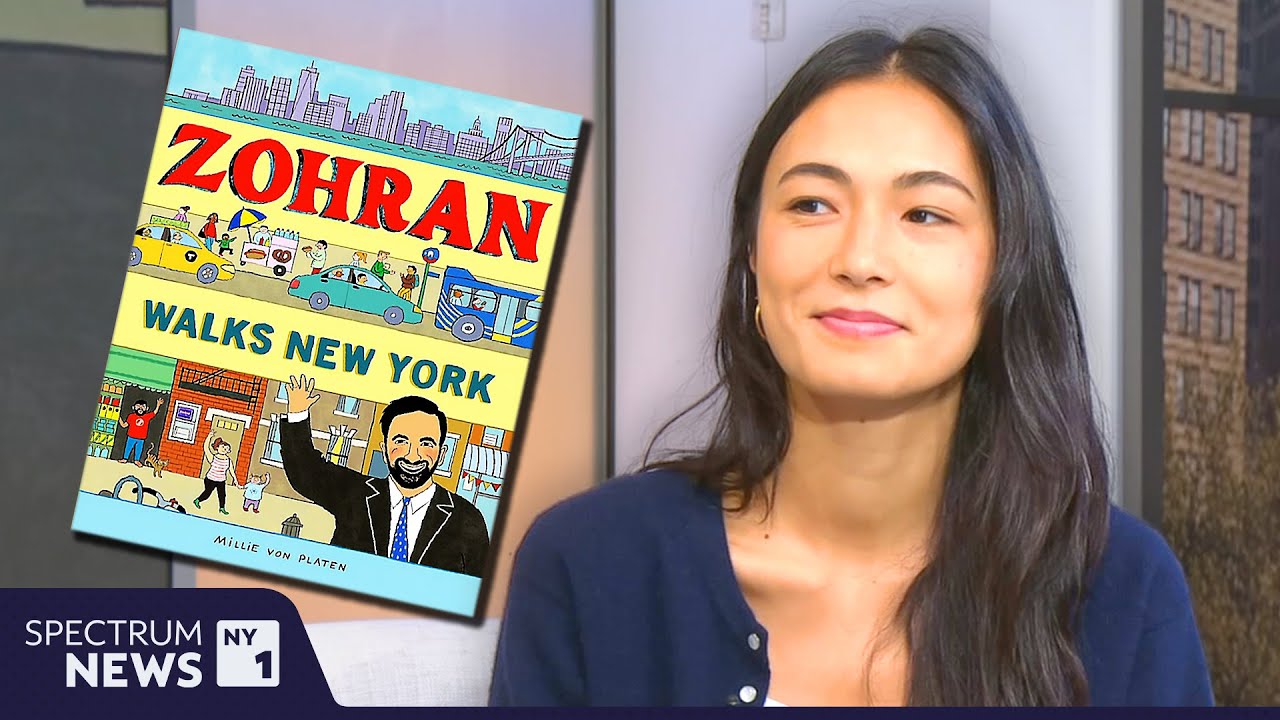 Children's author tranforms Mamdani's campaign walks into a book