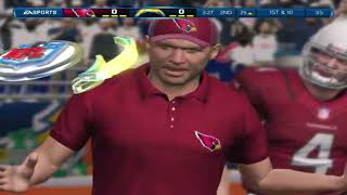 Madden NFL 13 cardinals vs chargers (CPU vs CPU)