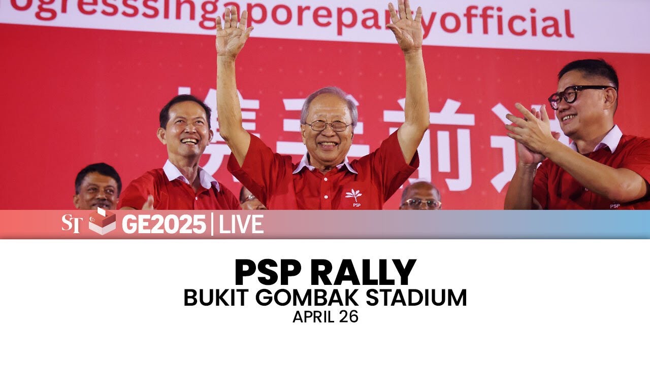 [LIVE] PSP rally at Bukit Gombak Stadium | Bukit Gombak SMC | April 26 ...