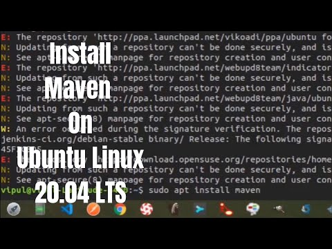 วีดีโอ: ฉันจะเรียกใช้ Maven บน Linux ได้อย่างไร