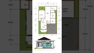 denah rumah 10x15 m 3 kamar tidur denah rumah 10x15 m 3 kamar tidur