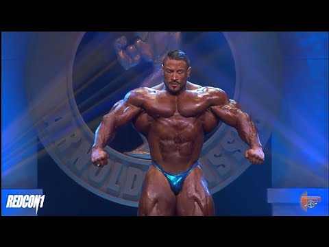 Roelly Winklaar posing Routine in ARNOLD CLASSIC 2018 Mens open result