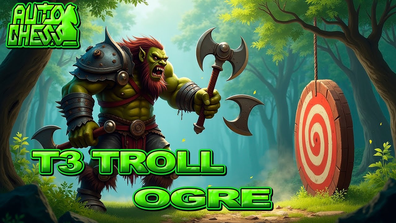 Dota Auto Chess T3 Troll + Ogre