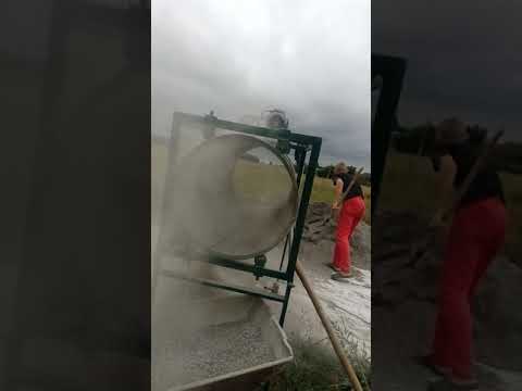 Барабанное сито. Как