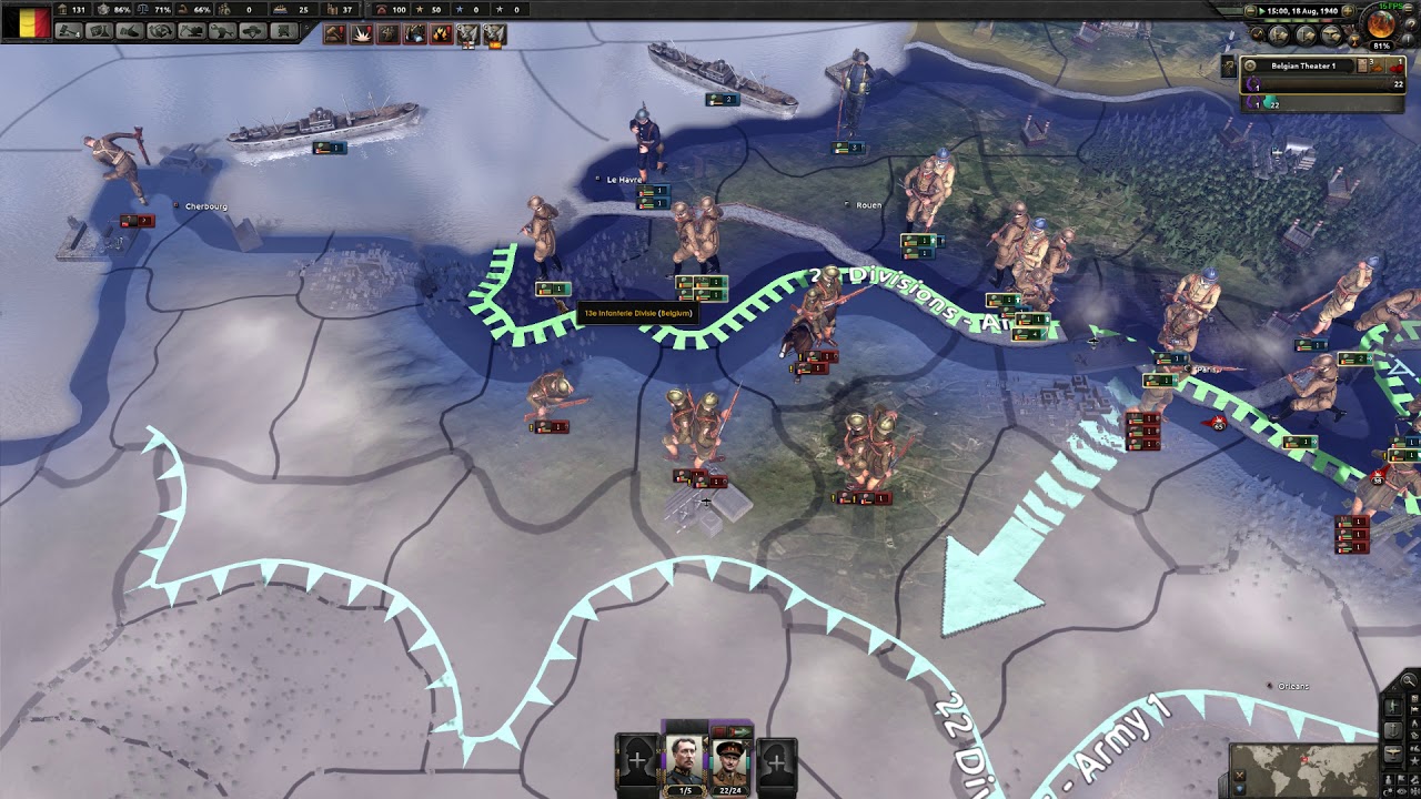 Hearts Of Iron 4 Belgium