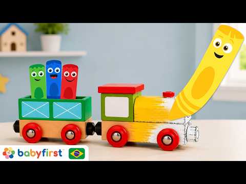 Color Crew: Learn Colors with Vehicles, Animals, and Yummy Foods! | BabyFirst