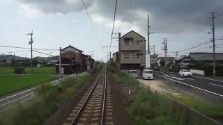 JR土讃線 普通列車 琴平→善通寺 【前面展望動画】 2023年7月23日（その８）