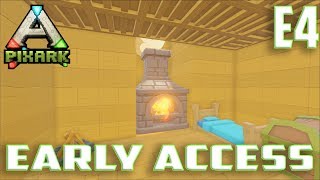 Let's Play PIXARK (Single Player)Ep.4-Copper Ingot,Strip Mining & Pteranodon Saddle screenshot 3