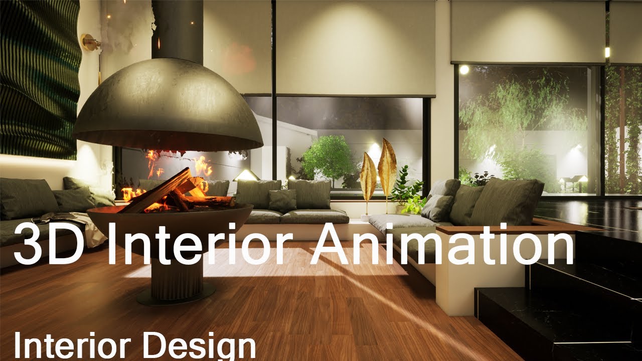 3D Interior Animation - YouTube