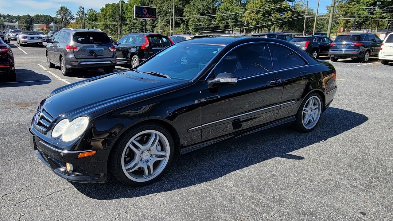 2009 Mercedes Benz CLK 550 AMG Exterior view walk-around pre-purchase ...
