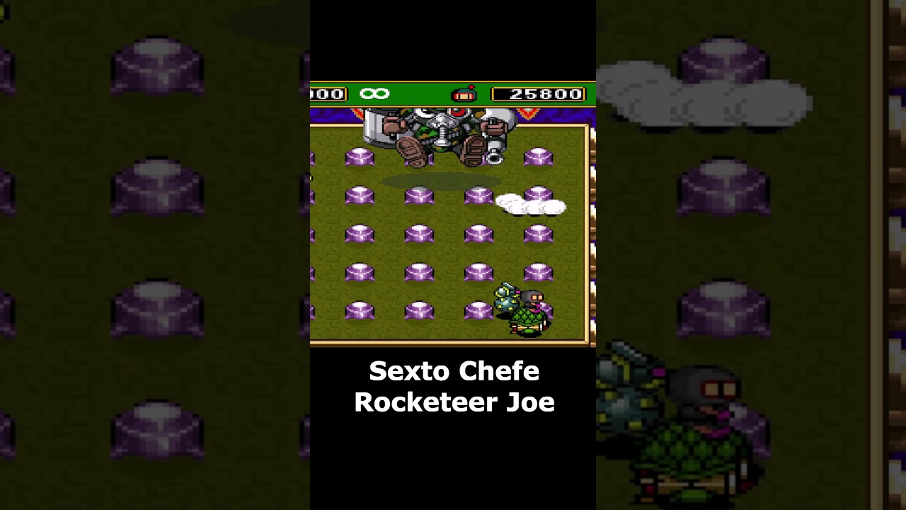 Rocketeer Joe (from Super Bomberman 4) - Finished Projects