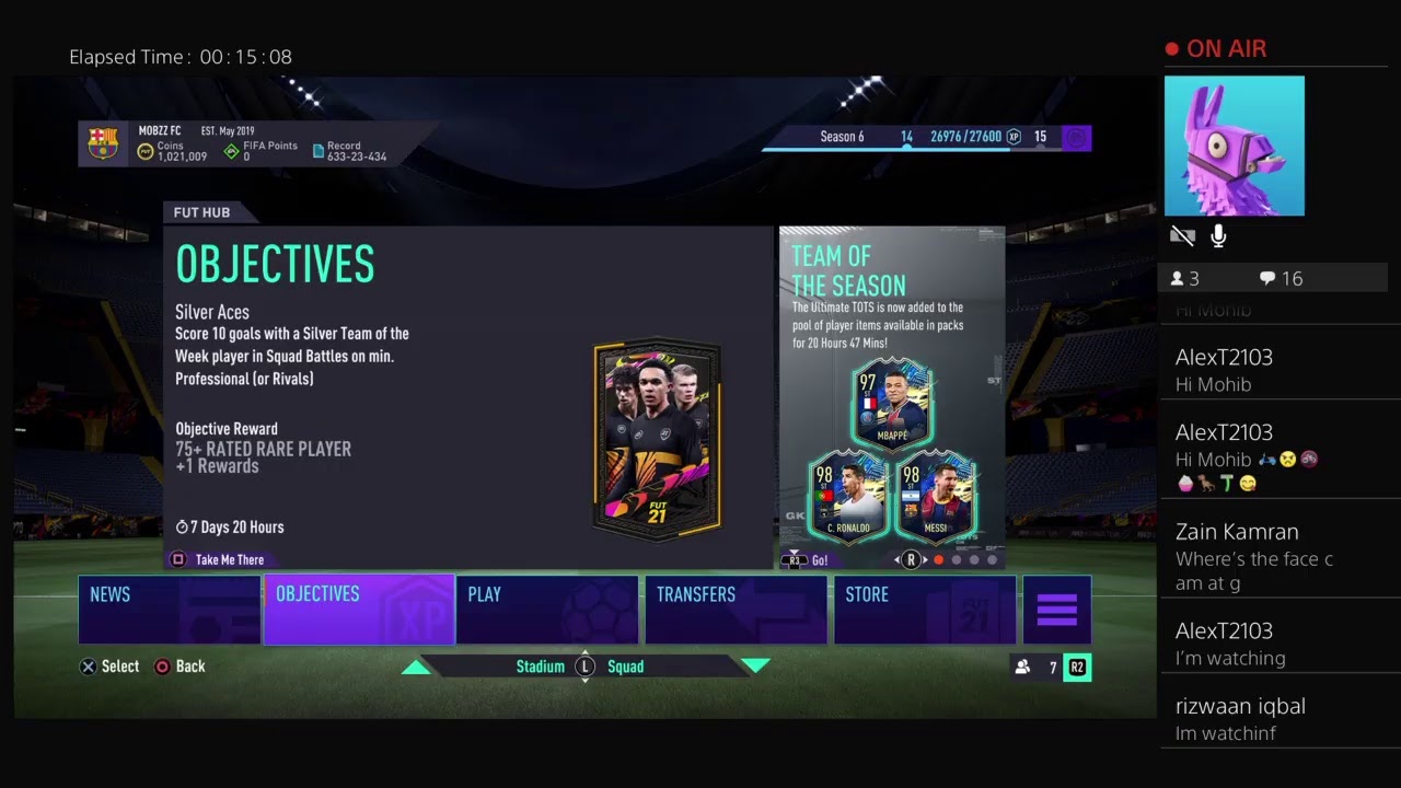 Strip fifa with alex