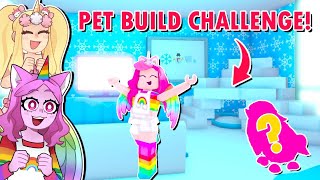 If SANNA Guesses The Pet RIGHT She Keeps It!! (Roblox)