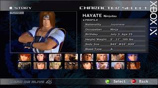 Dead or Alive 4 | Hayate Story Mode - Stage 1 of 8 [4K XSX & Xbox 360 Compatible]
