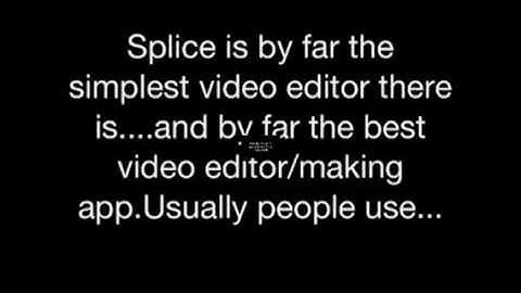 Splice video editor review
