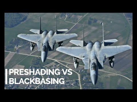Preshading vs Black Basing