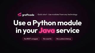 Use Modules From Any Technology (Java)