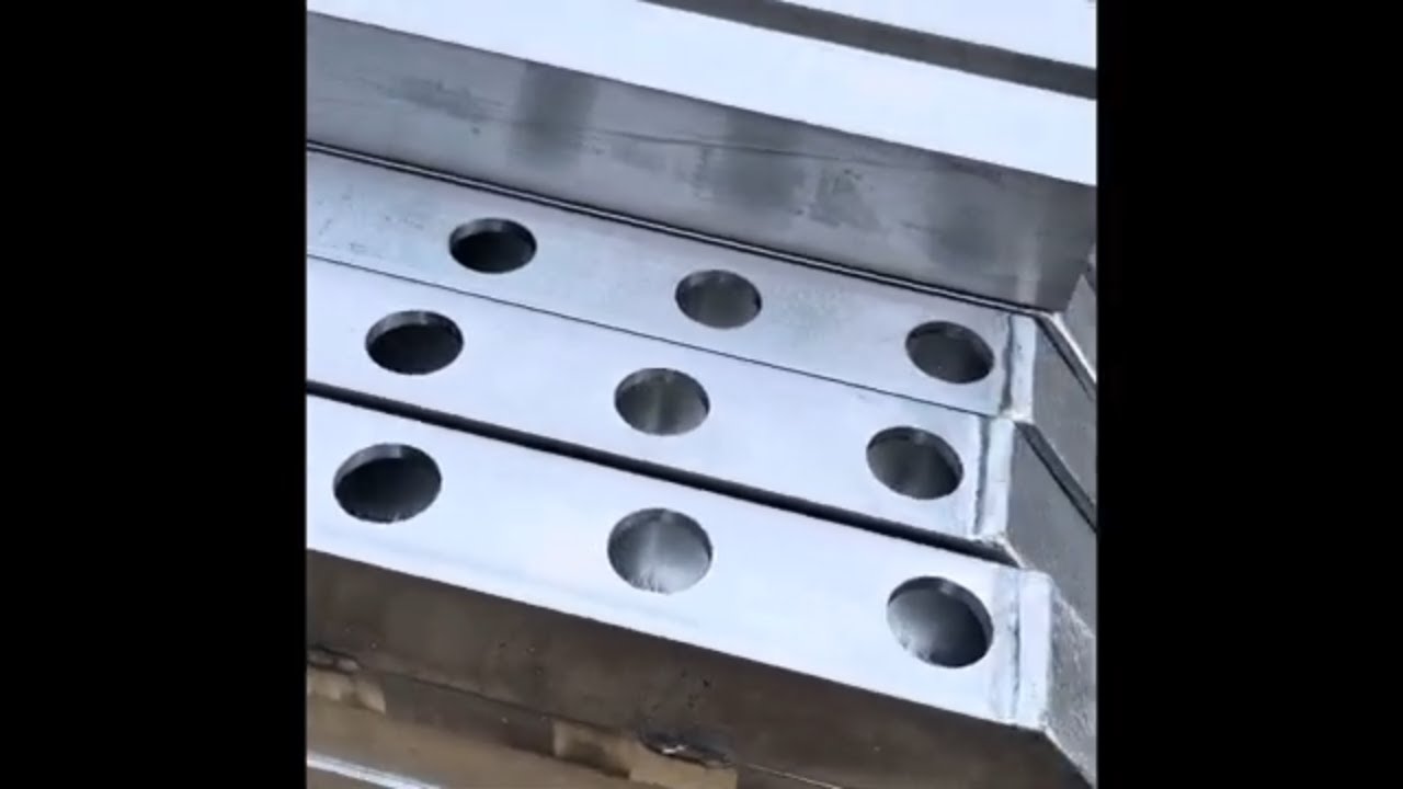 Cutting holes in aluminum with a Shop Sabre Pro 408 YouTube