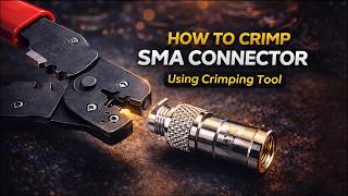 The "No-Fail" Choice: Stop Ruining Connectors! Crimp SMA Female Connectors Perfectly