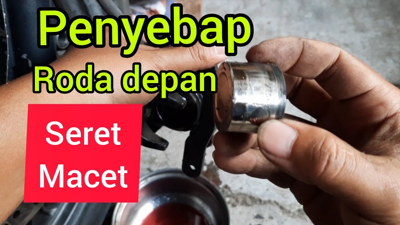 Roda depan beat seret macet