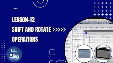 PLC Learning in Urdu/Hindi - Lesson 12 - Shift and Rotate