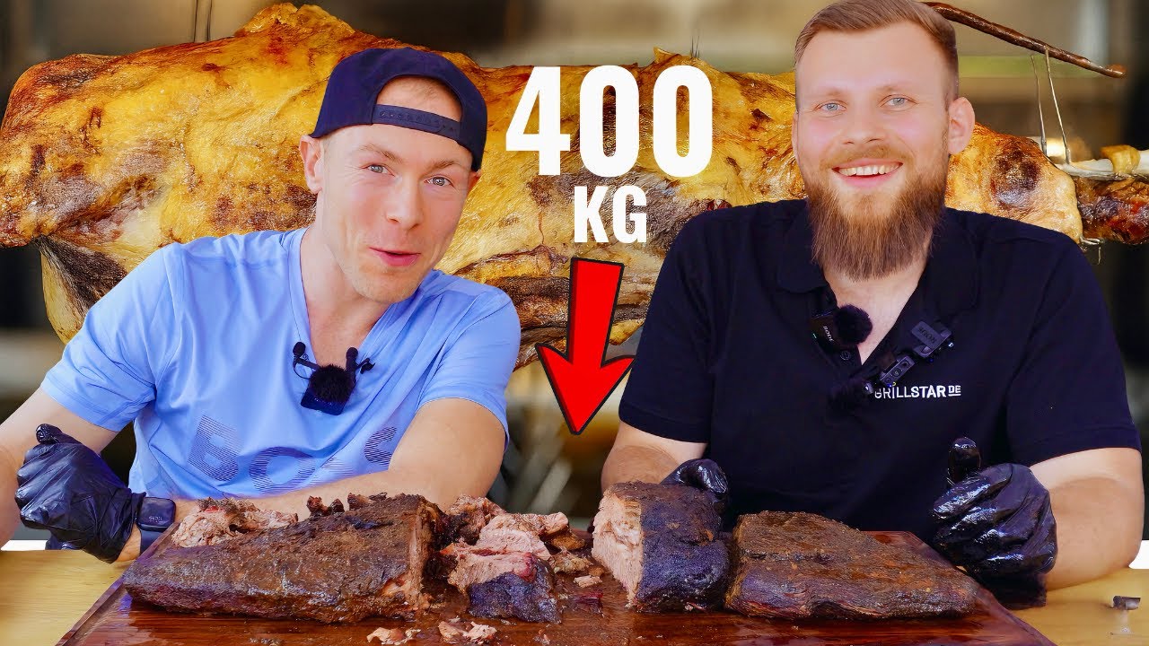 30 000 КАЛОРИЙ! 😱 Смогу ли я побить мировой рекорд по приготовлению грудинки из говядины Вагю? 🥩