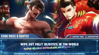 Kata kata chou dan artinya mobile legend bang bang