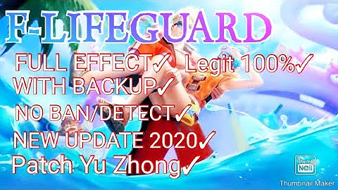 FANNY LIFEGUARD SCRIPT SKIN,WITH BACKUP FILE, PATCH YU ZHONG 2020✓🔥🔥 LEGIT 100% IN MOBILE LEGENDS