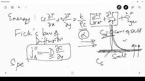 Lecture 10 - Analogy between momentum, heat and mass transfer
